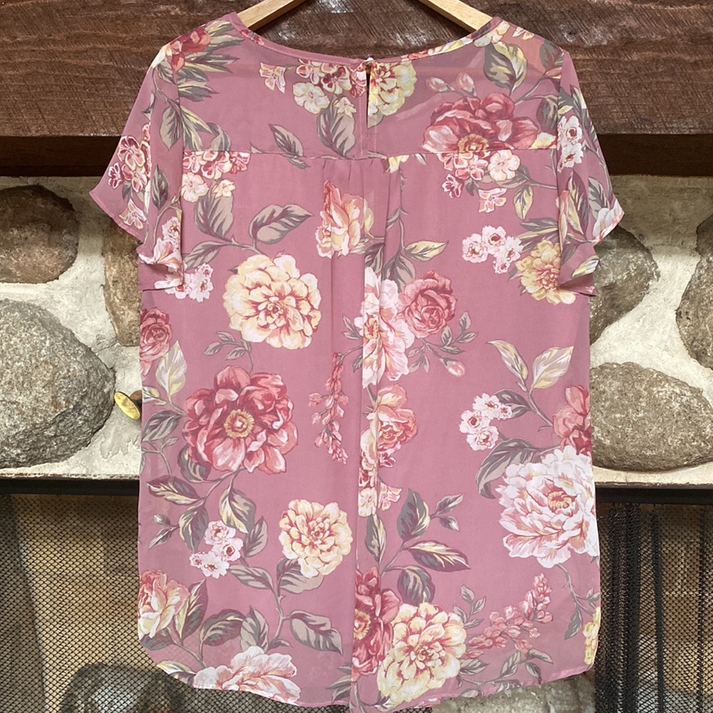Apt 9 floral blouse - Picture 4 of 4